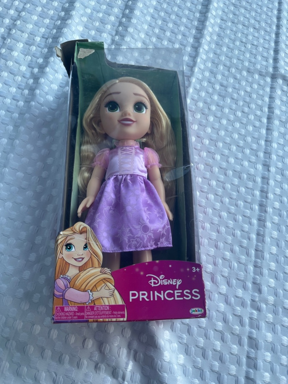 DISNEY PRINCESS “MY FRIEND RAPUNZEL” 14” DOLL BRAND NEW  (Damaged Box)